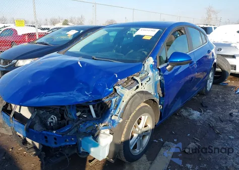 2018 Chevrolet Cruze Lt Auto from USA, damaged, VIN 3G1BE6SM9JS579750